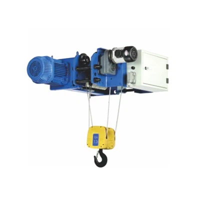 Rafmagnsvír reipi lyftu lághöfða með vagn